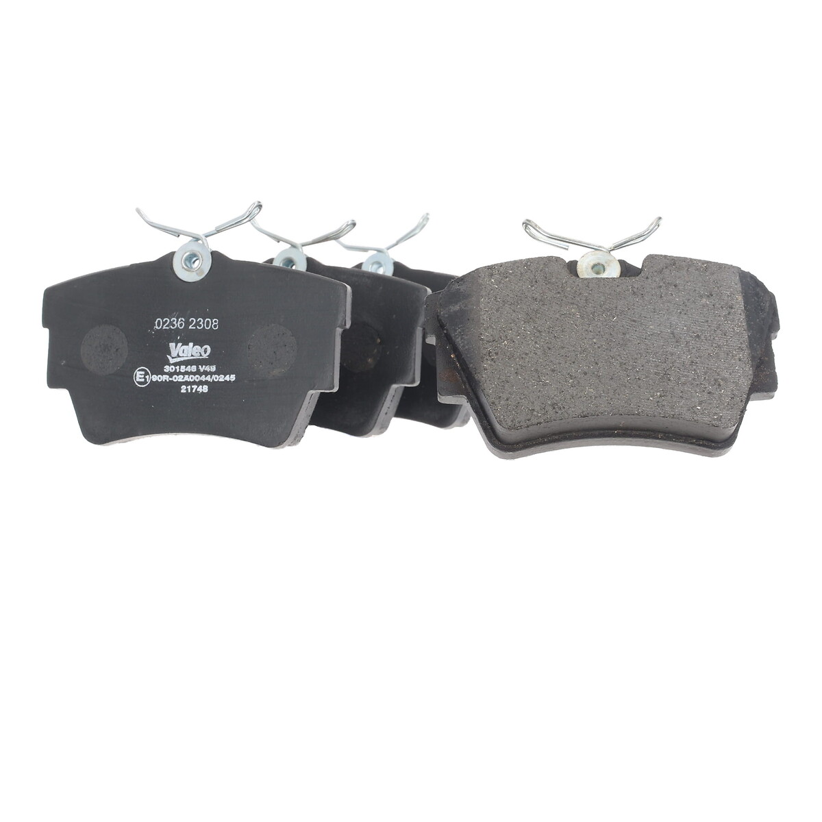Jeu de 4 plaquettes de frein VALEO ref. 301546